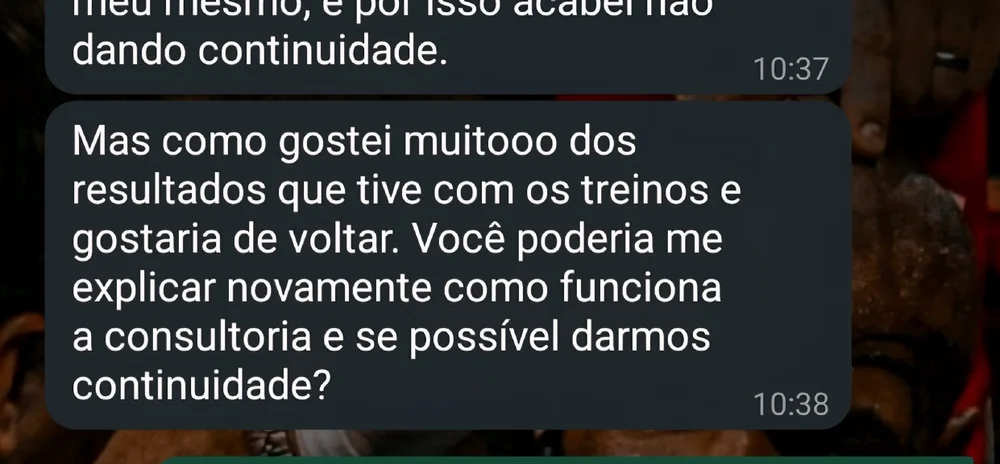 Depoimento de aluno 21